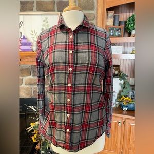Women’s JCREW Flannel Button Up Shirt